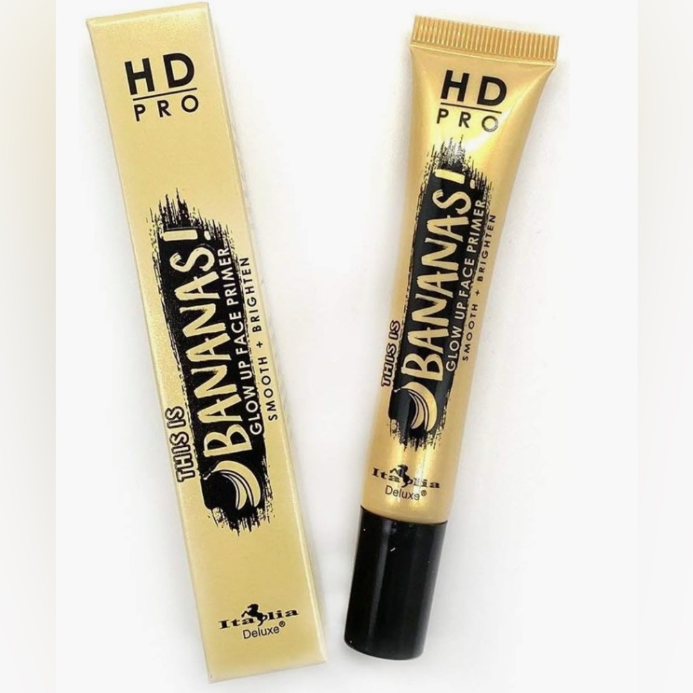 New In Box Italia Deluxe This is Bananas! HP PRO Glow Up Face Primer